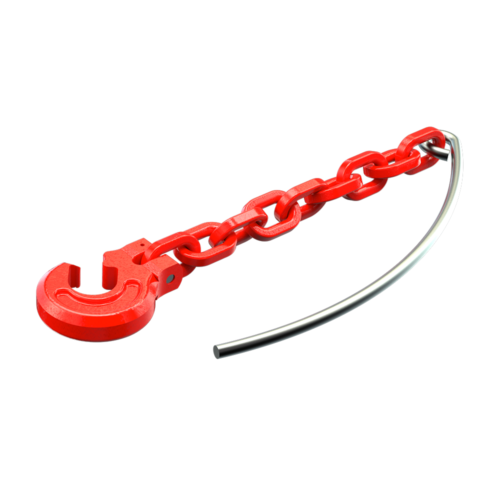 Tug chain with needle